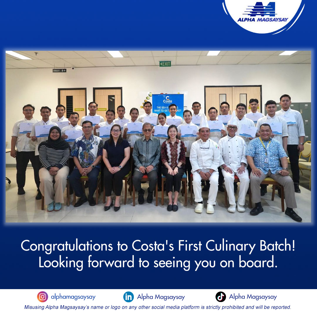 Costa's First Culinary Batch